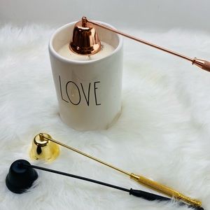 Candle snuffer 3 pack/ Rose gold/ black/gold